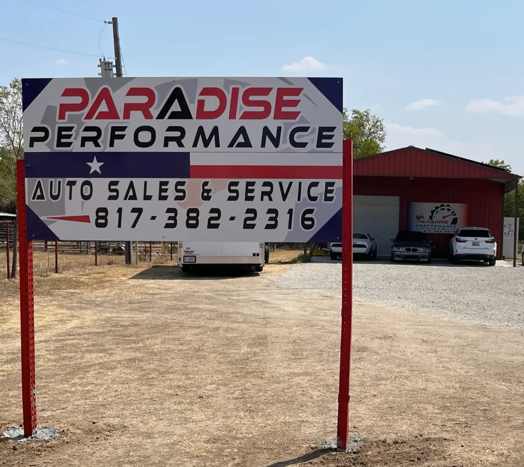 Oil Change Service Performance Vehicle