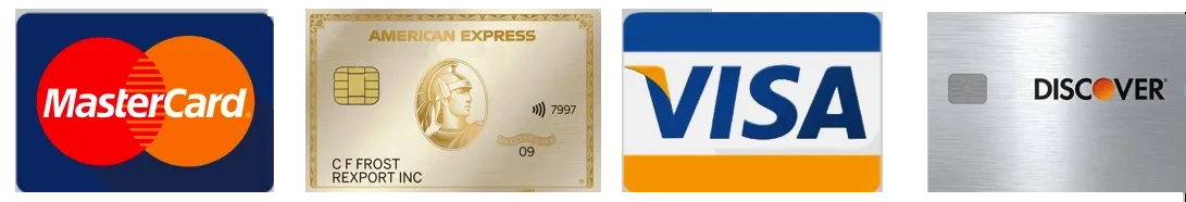 Payment Methods Accepted